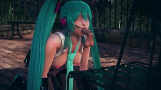Miku does Blowjob