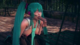 Miku does Blowjob