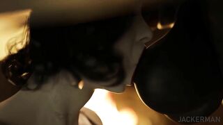Dinner at Castle Dimitrescu (Animation With Sound)