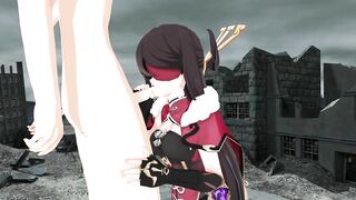 Beidou Genshin Impact 3D Hentai Part 2/9