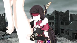 Beidou Genshin Impact 3D Hentai Part 2/9