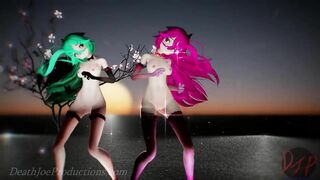 MMD R18 4k Mirror Dance Yamakaze - Lupin 1032