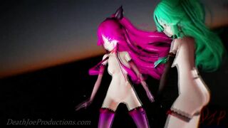 MMD R18 4k Mirror Dance Yamakaze - Lupin 1032