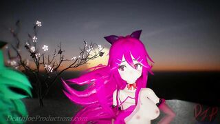 MMD R18 4k Mirror Dance Yamakaze - Lupin 1032