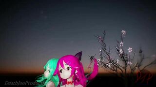 MMD R18 4k Mirror Dance Yamakaze - Lupin 1032