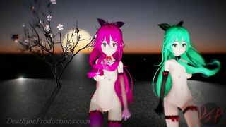 MMD R18 4k Mirror Dance Yamakaze - Lupin 1032