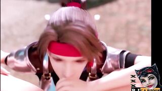 FINAL FANTASY Jessie BLOWJOB Cum Swallow Finishes Handjob Cartoon Blowjobs 3D POV Oralsex Cumshot HD