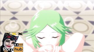 Palutena ANIME BLOWJOB CUM she Finishes him Off, Hentai Cum Mouth Fellatio Manga DEEPTHRHOAT