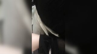 台所で洗い物をするセフレとセックス