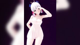 【r-18 MMD】Genshin Impact Ayaka