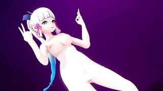 【r-18 MMD】Genshin Impact Ayaka