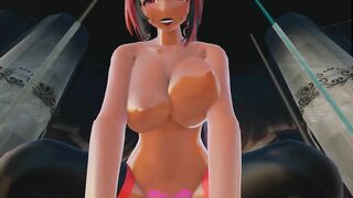 You Fuck Thicc Anime Girl while she Dances for you
