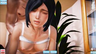 Girl with Small Tits. having Fun at the Hotel | Uncensored Hentai
