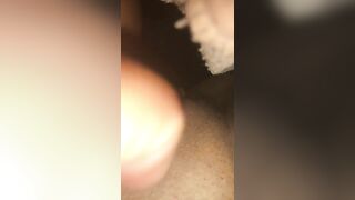 College Slut Teases Pussy before Roomy Gets back