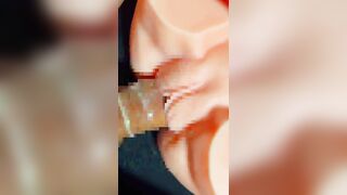 変態男子コンドーム付けてオナホ❤︎