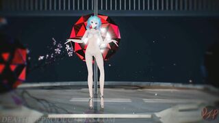 MMD R18 Nude Miku Mellow Mellow Lewd Camera 1102