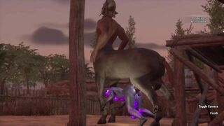 Furry Game Carnal Instinct Centaur and Futanari Dragon