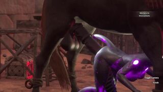 Furry Game Carnal Instinct Centaur and Futanari Dragon