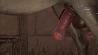 Furry Game Carnal Instinct Centaur and Futanari Dragon