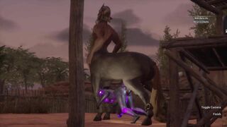 Furry Game Carnal Instinct Centaur and Futanari Dragon