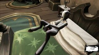 Monster Girl Masturbation | Whorecraft Futa, 3d Monster Porno