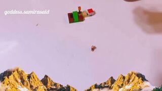 Giantess Samira Find a Tiny Man
