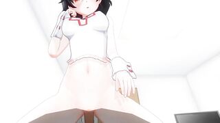 3D HENTAI POV Nurse Rides your Cock