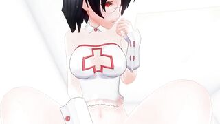 3D HENTAI POV Nurse Rides your Cock