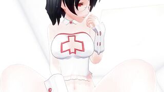 3D HENTAI POV Nurse Rides your Cock