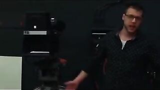 Romantic 4K Tinder Slut Fucked on Television Set