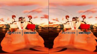 KANTAI COLLECTION - DESTROYERS QUARTET FOOTJOB [5k UNCENSORED VR HENTAI]