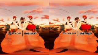 KANTAI COLLECTION - DESTROYERS QUARTET FOOTJOB [5k UNCENSORED VR HENTAI]