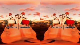 KANTAI COLLECTION - DESTROYERS QUARTET FOOTJOB [5k UNCENSORED VR HENTAI]