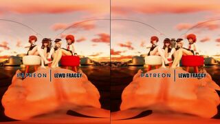 KANTAI COLLECTION - DESTROYERS QUARTET FOOTJOB [5k UNCENSORED VR HENTAI]