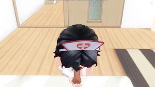 3D HENTAI POV Home Treatment Blowjob