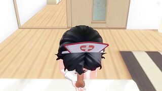 3D HENTAI POV Home Treatment Blowjob