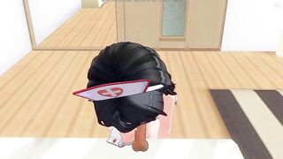 3D HENTAI POV Home Treatment Blowjob