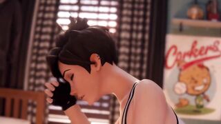 【MMD R-18 SEX DANCE】HOT EXERCISE DILDO ANAL INTENSE SEX 熱い運動 [MMD]