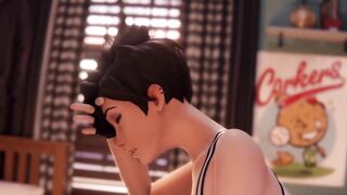 【MMD R-18 SEX DANCE】HOT EXERCISE DILDO ANAL INTENSE SEX 熱い運動 [MMD]