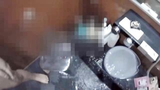 無修正 NTR彼氏持ちの変態キャバ嬢のアナル開発日記DAY1-1「アナル洗浄ってきもちぃぃ」