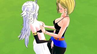 Android 18 X Android 21 Koikatsu Hentai 3D