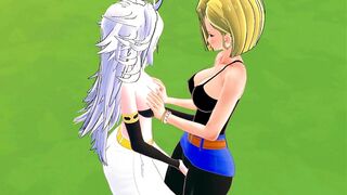 Android 18 X Android 21 Koikatsu Hentai 3D