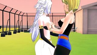 Android 18 X Android 21 Koikatsu Hentai 3D