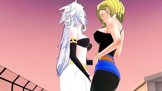Android 18 X Android 21 Koikatsu Hentai 3D
