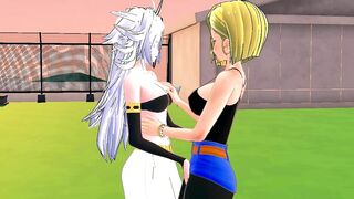 Android 18 X Android 21 Koikatsu Hentai 3D