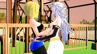 Android 18 X Android 21 Koikatsu Hentai 3D