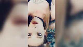 Lingerie Ladyboy Gets Horny