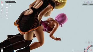 POV Sakura Haruno and Ai Miyashita Making Sweet Love [3d HENTAI] first Person, Honey Select 2
