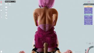 POV Sakura Haruno and Ai Miyashita Making Sweet Love [3d HENTAI] first Person, Honey Select 2