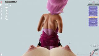 POV Sakura Haruno and Ai Miyashita Making Sweet Love [3d HENTAI] first Person, Honey Select 2